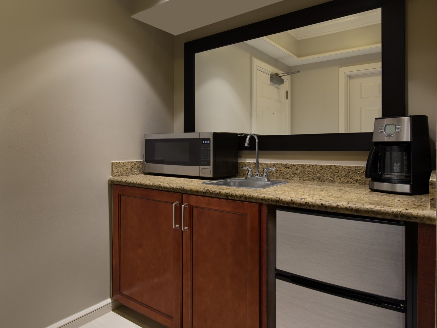 Marriott's BeachPlace Towers Villa Guest Kitchenette. Marriott's BeachPlace Towers is located in Fort Lauderdale, Florida United States.