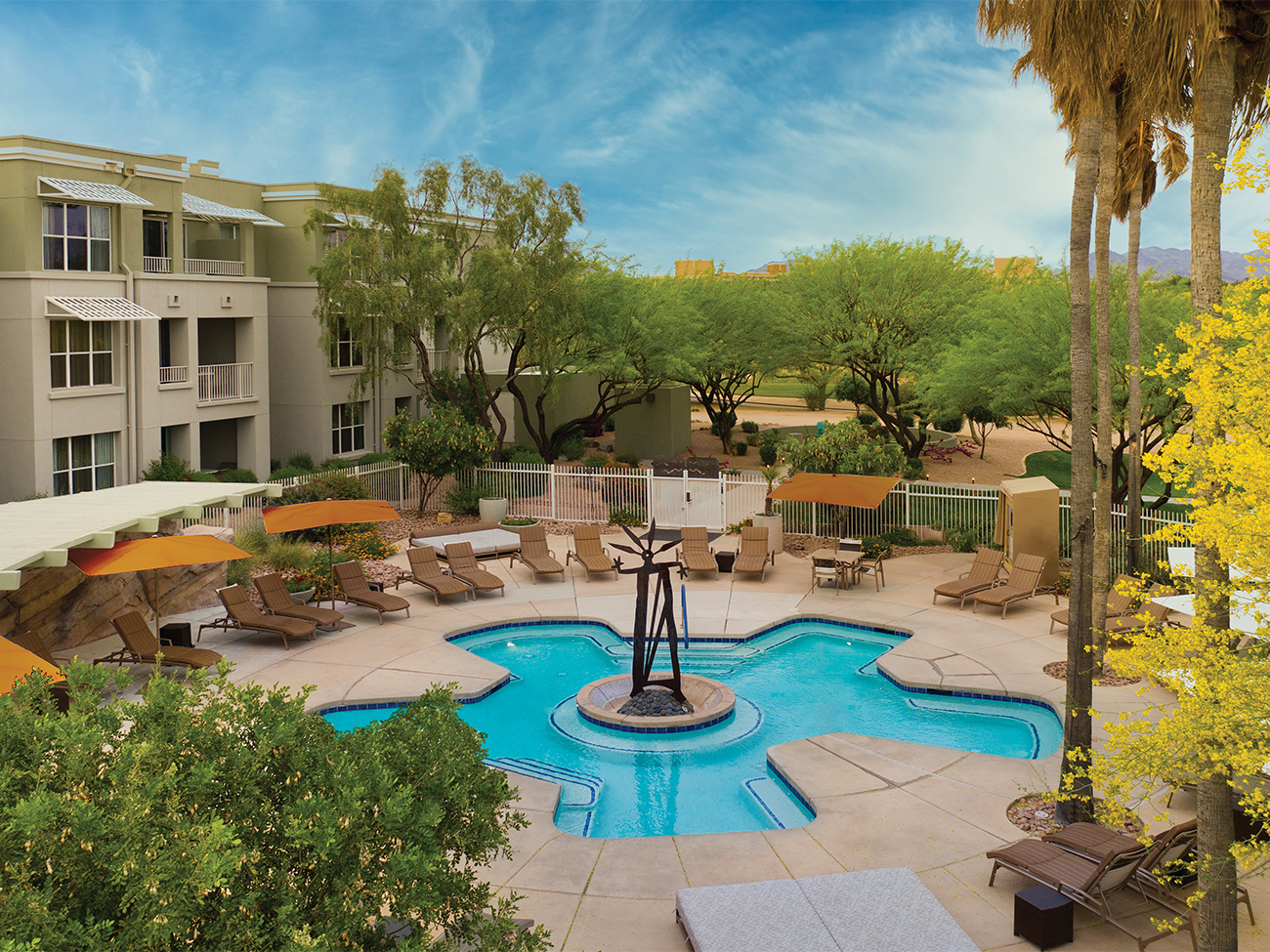 Marriott's Canyon Villas Quiet Pool. Marriott's Canyon Villas is located in Phoenix, Arizona United States.