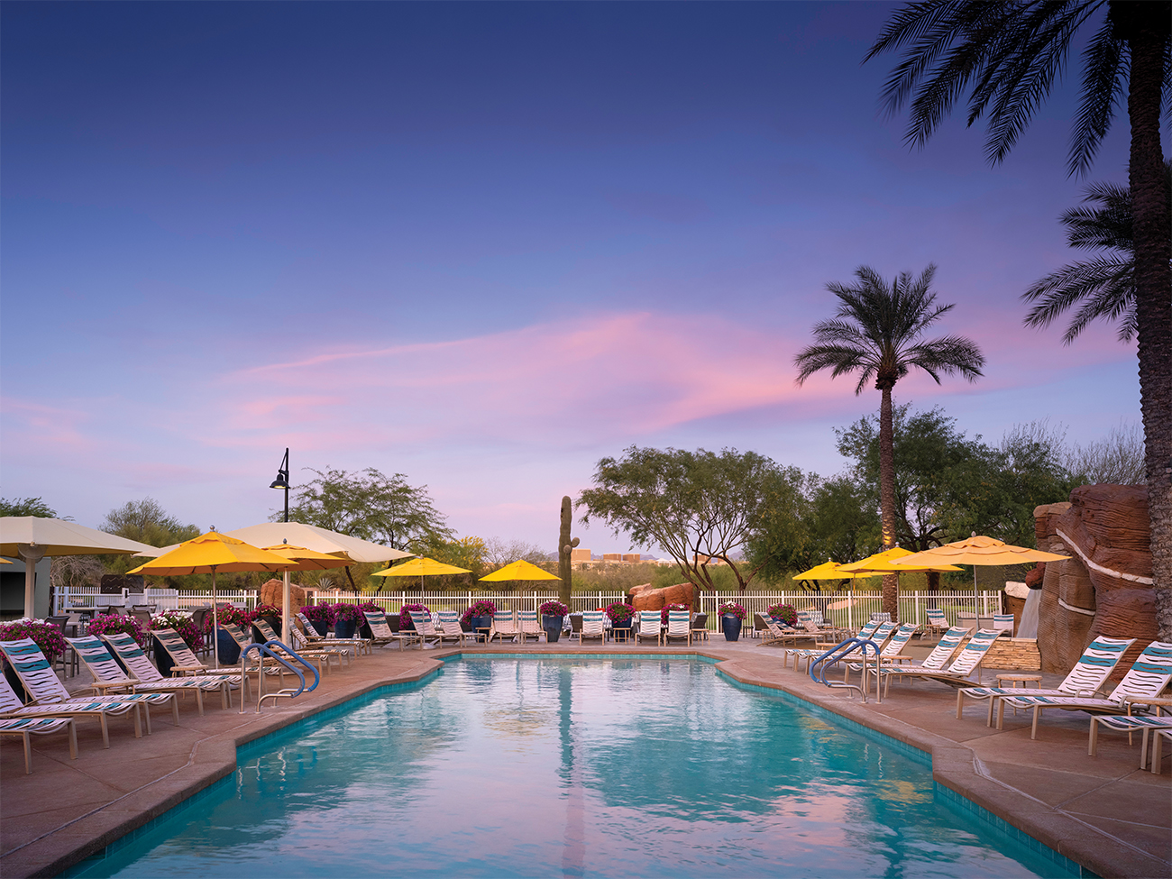 Marriott's Canyon Villas Lap Pool. Marriott's Canyon Villas is located in Phoenix, Arizona United States.