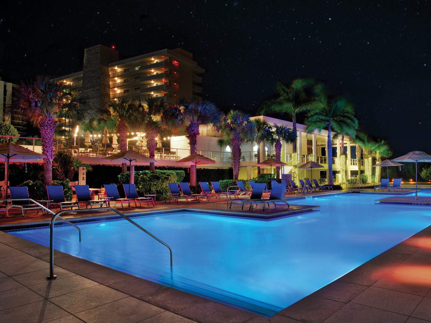 Marriott's Crystal Shores Main Pool. Marriott's Crystal Shores is located in Marco Island, Florida United States.