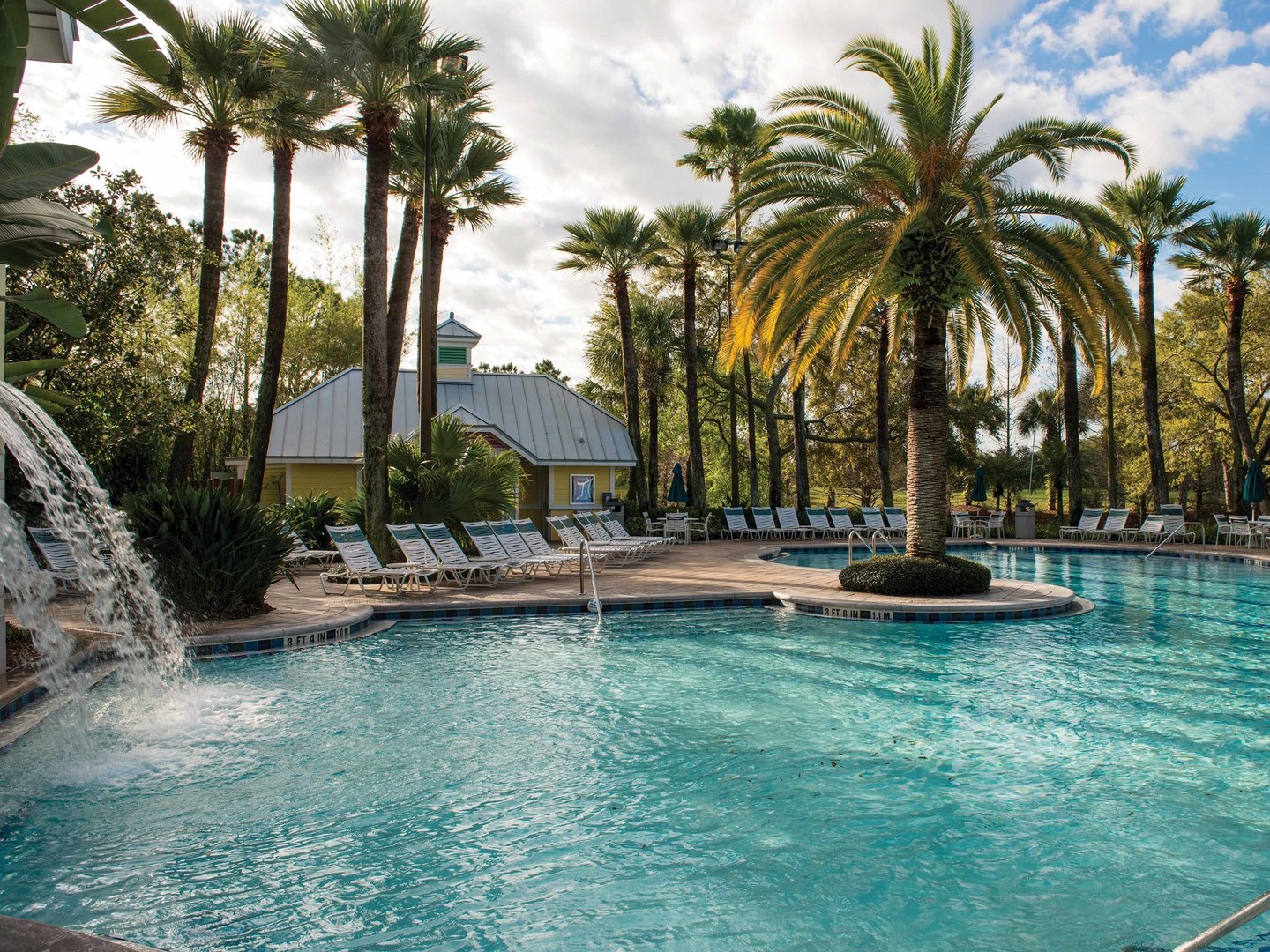 Marriott's Cypress Harbour Pool. Marriott's Cypress Harbour is located in Orlando, Florida United States.