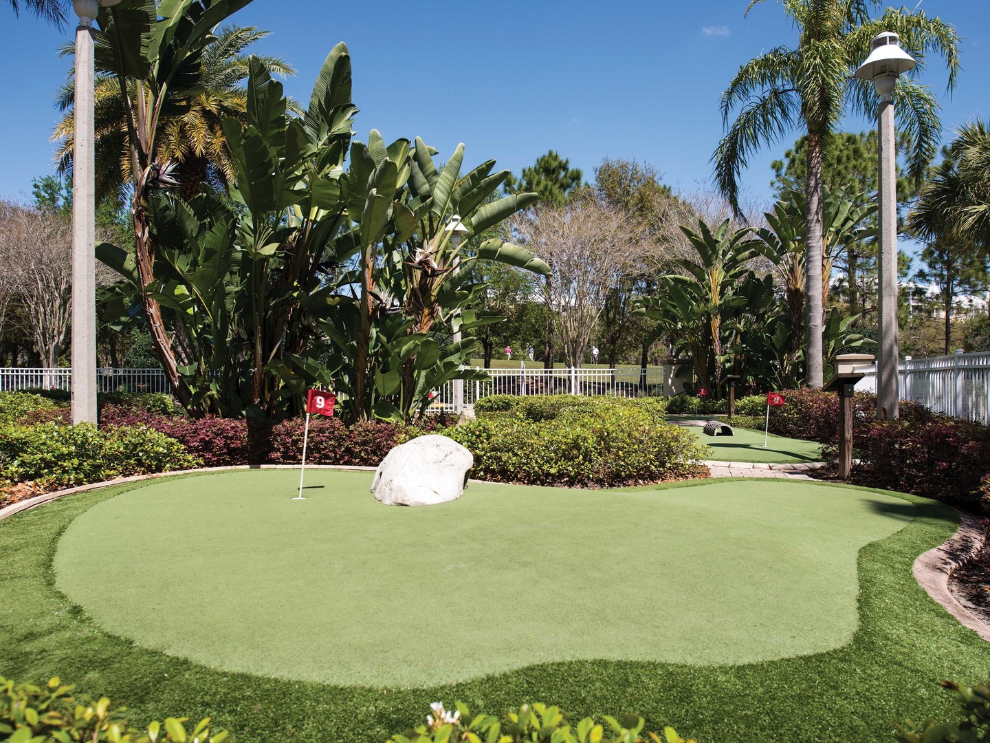 Marriott's Cypress Harbour Mini Golf. Marriott's Cypress Harbour is located in Orlando, Florida United States.