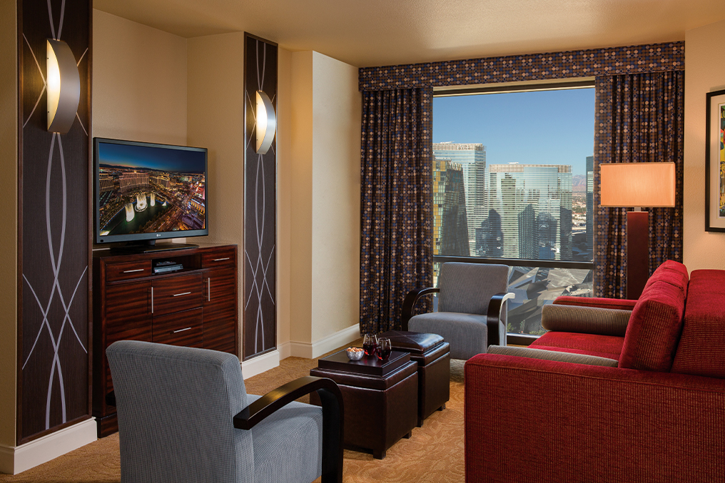 Marriott's Grand Chateau<span class='trademark'>®</span> 2-Bedroom/Living Room (Tower 1). Marriott's Grand Chateau<span class='trademark'>®</span> is located in Las Vegas, Nevada United States.