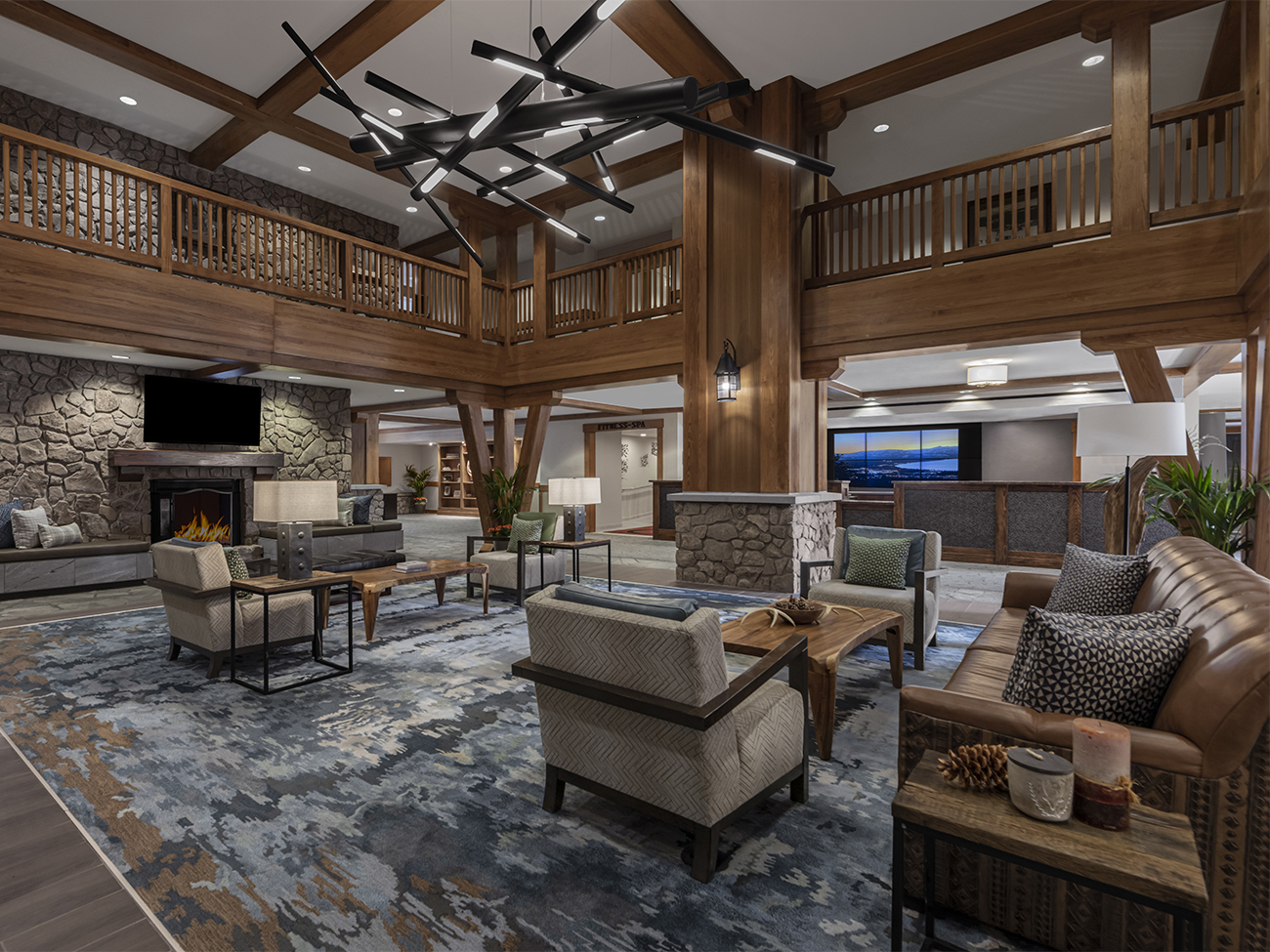 Marriott's Grand Residence Club<span class='trademark'>®</span> 1, Lake Tahoe Lobby. Marriott's Grand Residence Club<span class='trademark'>®</span> 1, Lake Tahoe is located in South Lake Tahoe, California United States.