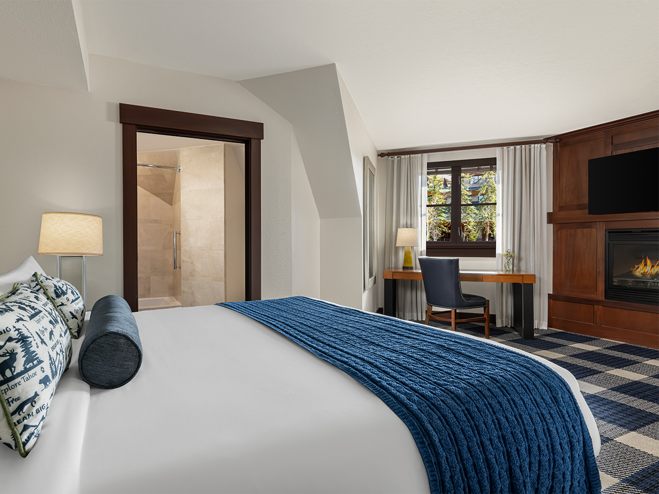 Marriott's Grand Residence Club<span class='trademark'>®</span> 1, Lake Tahoe 1 BR Villa Master Bedroom. Marriott's Grand Residence Club<span class='trademark'>®</span> 1, Lake Tahoe is located in South Lake Tahoe, California United States.