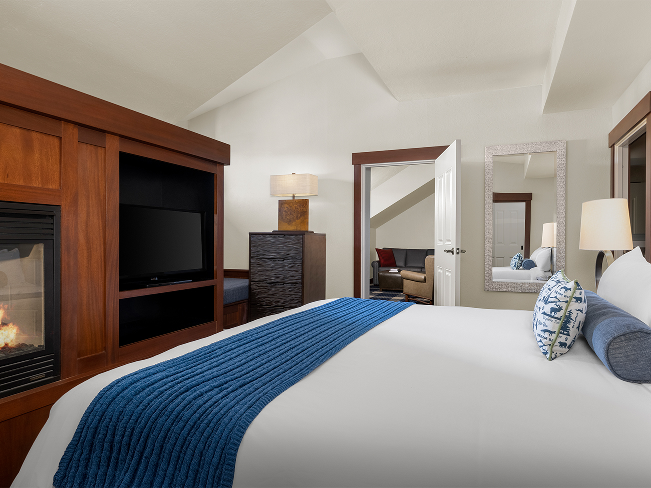 Marriott's Grand Residence Club<span class='trademark'>®</span> 1, Lake Tahoe Penthouse Guest Bedroom. Marriott's Grand Residence Club<span class='trademark'>®</span> 1, Lake Tahoe is located in South Lake Tahoe, California United States.