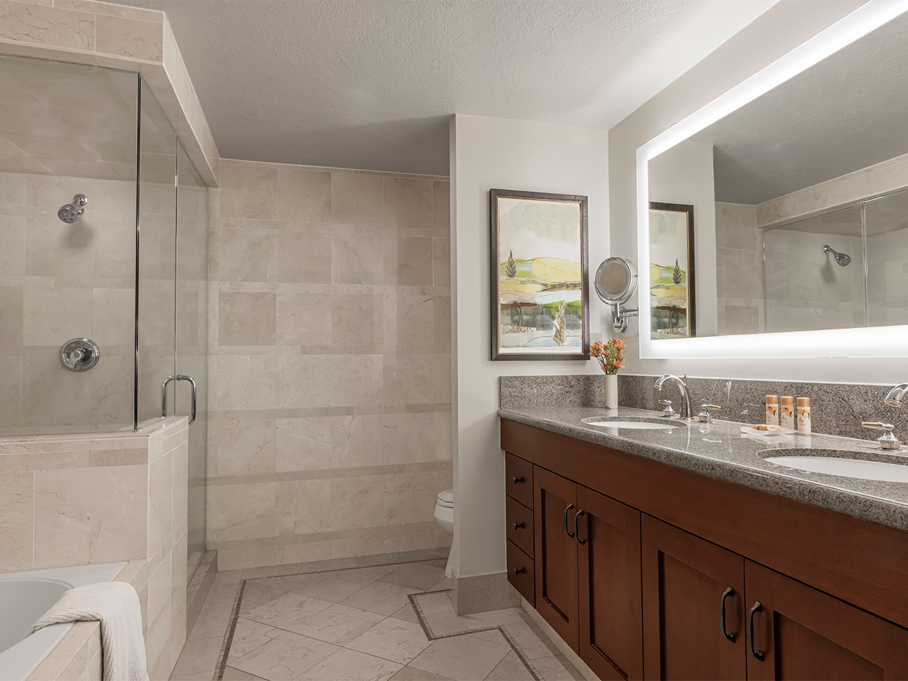 Marriott's Grand Residence Club<span class='trademark'>®</span> 1, Lake Tahoe Penthouse Guest Bathroom. Marriott's Grand Residence Club<span class='trademark'>®</span> 1, Lake Tahoe is located in South Lake Tahoe, California United States.