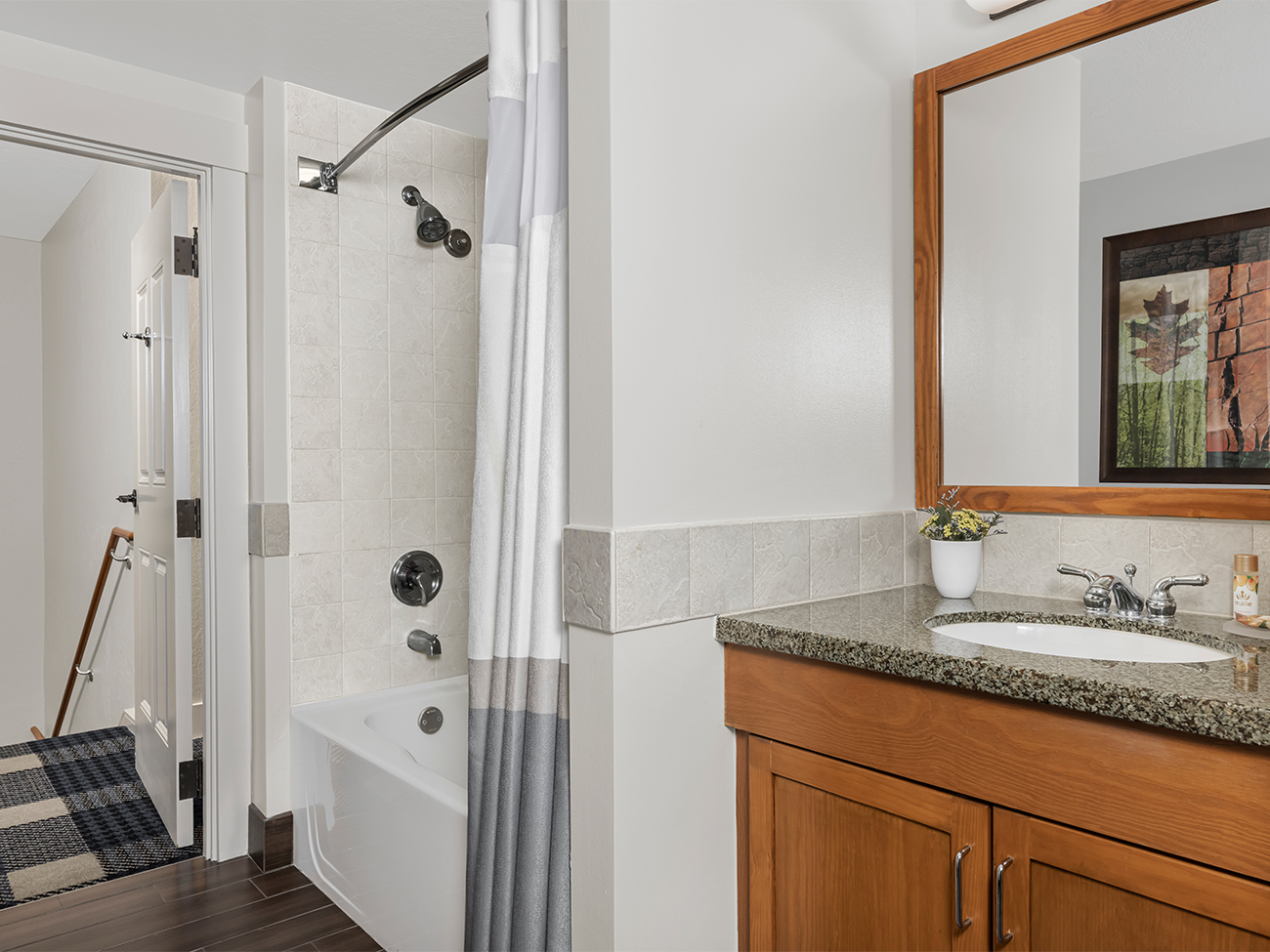 Marriott's Grand Residence Club<span class='trademark'>®</span> 1, Lake Tahoe Villa Loft Guest Bathroom. Marriott's Grand Residence Club<span class='trademark'>®</span> 1, Lake Tahoe is located in South Lake Tahoe, California United States.