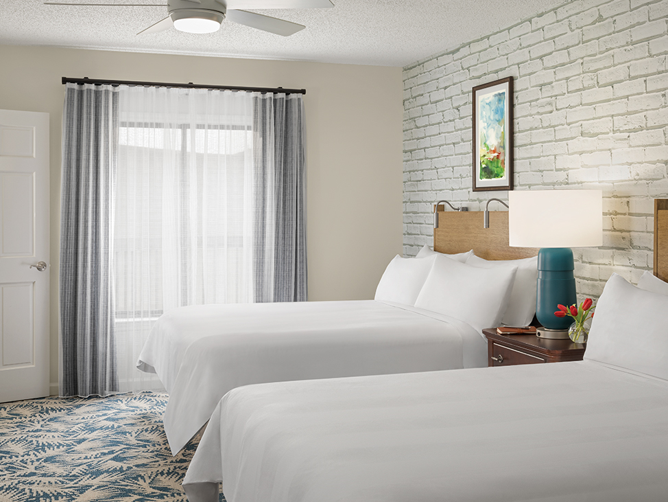 Marriott's Heritage Club Villa Guest Bedroom. Marriott's Heritage Club is located in Hilton Head Island, South Carolina United States.