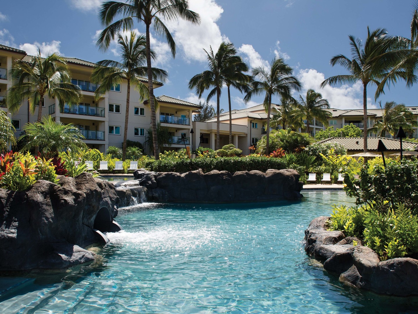 Marriott's Kaua‘i Lagoons – Kalanipu‘u Main Pool. Marriott's Kaua‘i Lagoons – Kalanipu‘u is located in Līhuʻe, Kaua‘i, Hawai‘i United States.