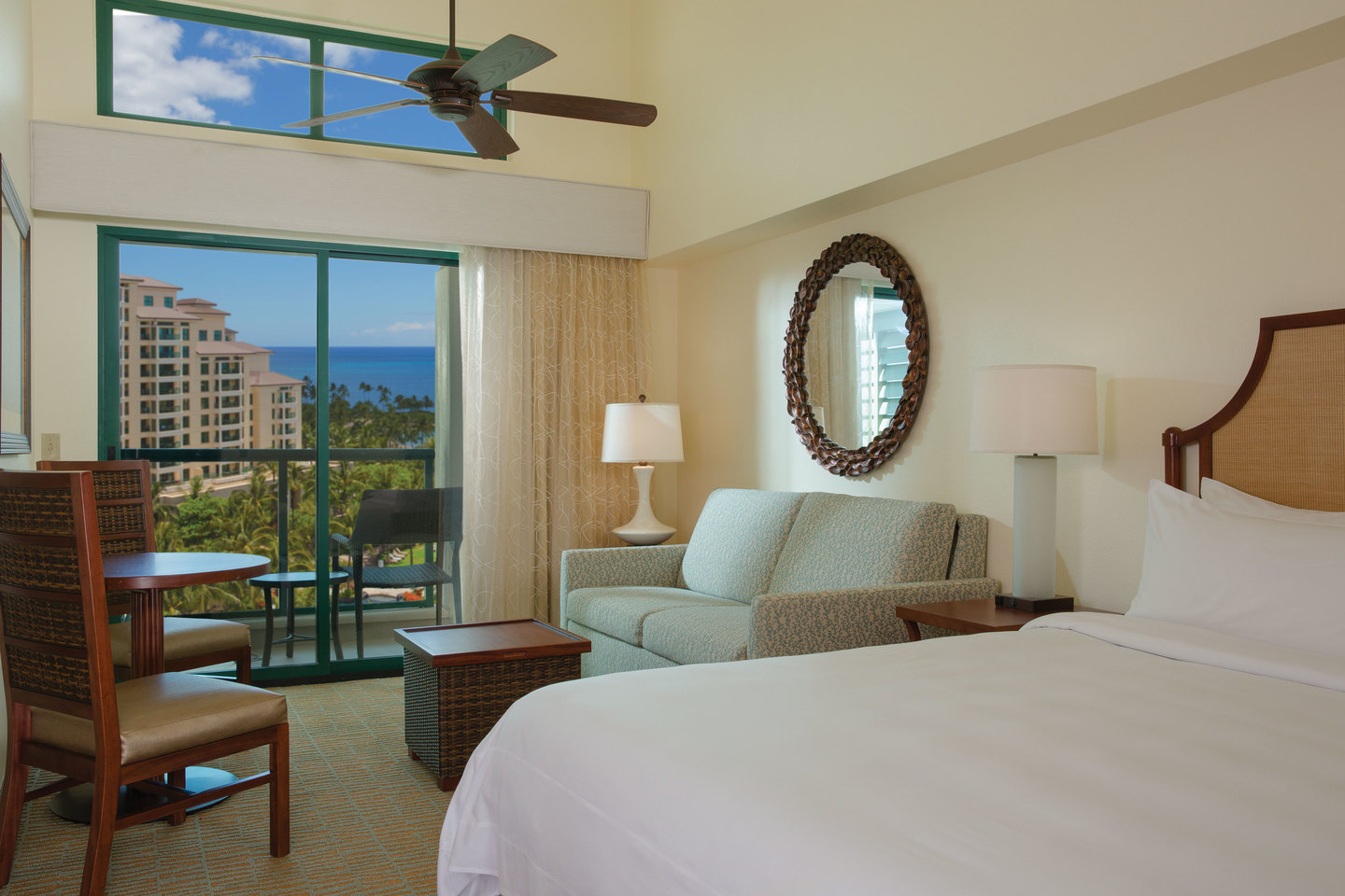 Marriott's Ko Olina Beach Club Guest Bedroom (Kona Villa). Marriott's Ko Olina Beach Club is located in Kapolei, O‘ahu, Hawai‘i United States.