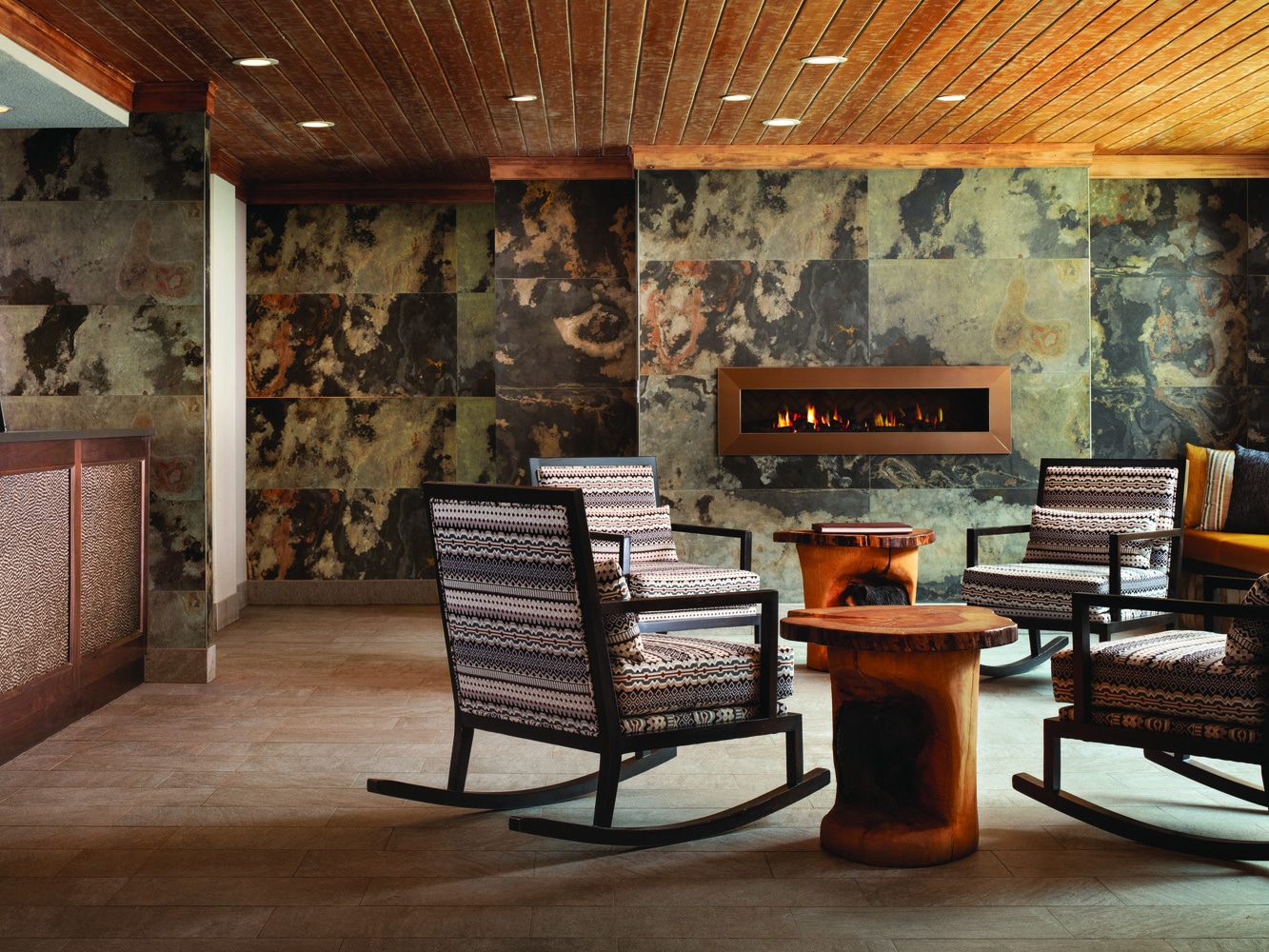 Marriott's Mountain Valley Lodge Lobby. Marriott's Mountain Valley Lodge is located in Breckenridge, Colorado United States.