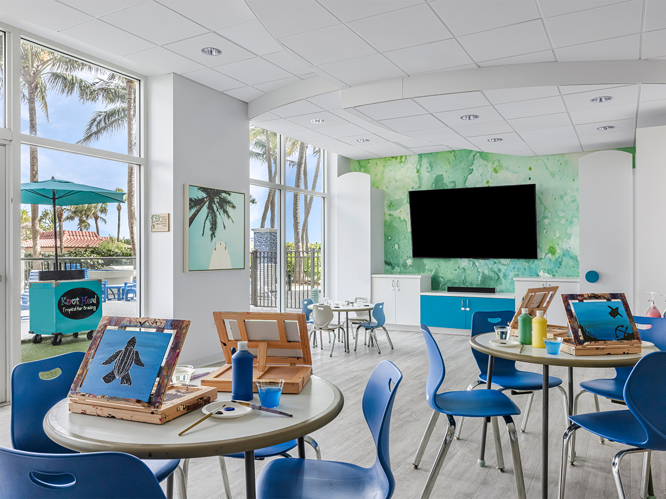 Marriott's Oceana Palms Children's Activity Center. Marriott's Oceana Palms is located in Riviera Beach, Florida United States.