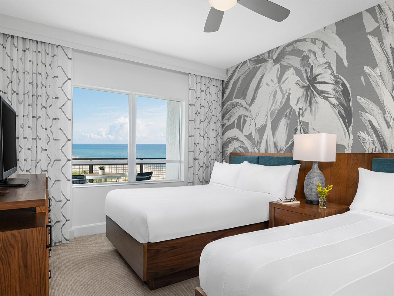 Marriott's Oceana Palms Villa Guest Bedroom. Marriott's Oceana Palms is located in Riviera Beach, Florida United States.