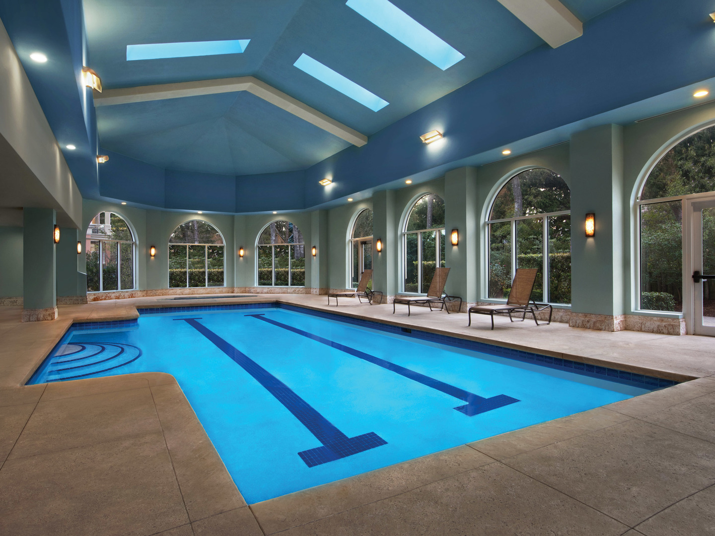 Marriott's OceanWatch Indoor Pool. Marriott's OceanWatch is located in Myrtle Beach, South Carolina United States.