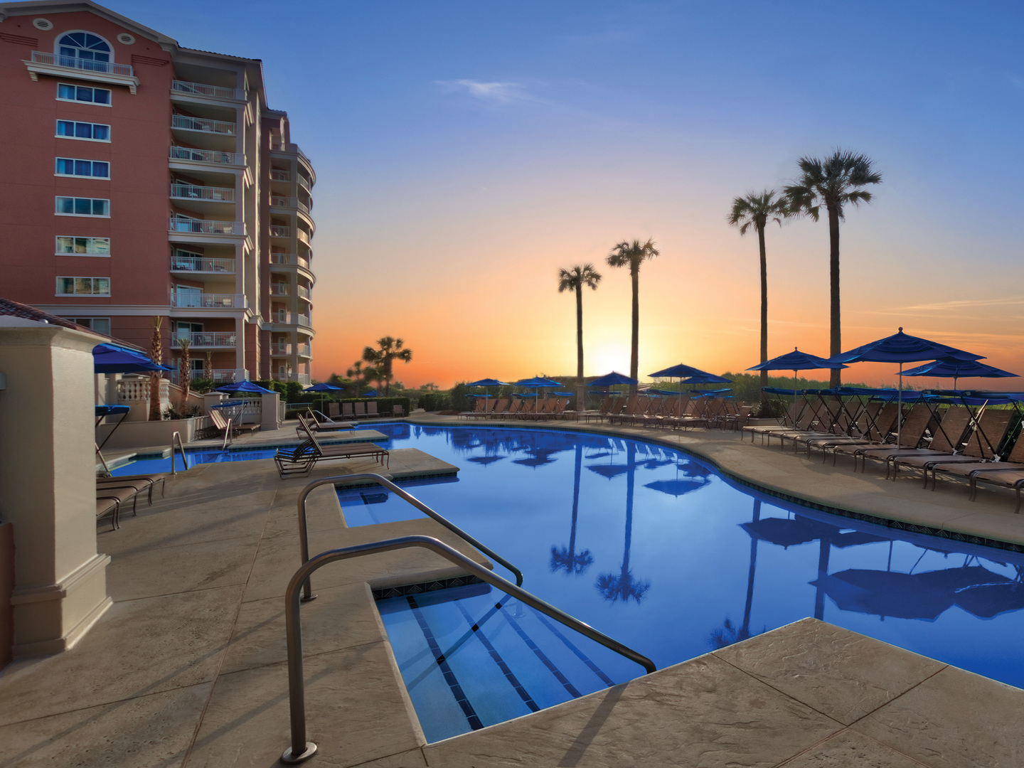 Marriott's OceanWatch Seaside Pool. Marriott's OceanWatch is located in Myrtle Beach, South Carolina United States.