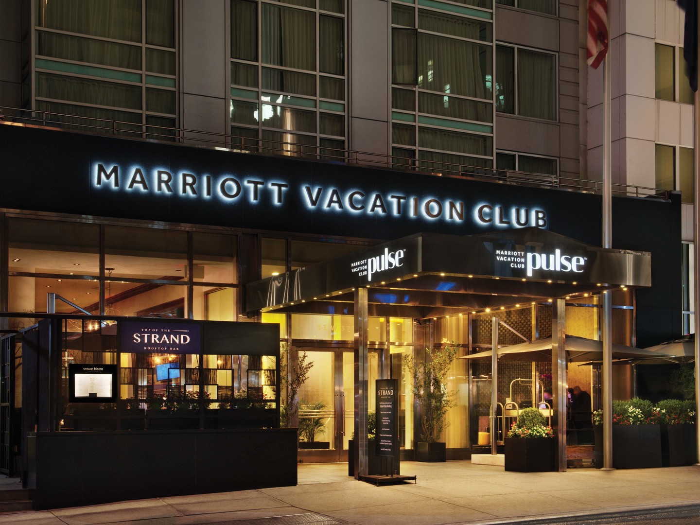 Marriott Vacation Club Pulse<span class='trademark'>®</span>, New York City Entrance Street View. Marriott Vacation Club Pulse<span class='trademark'>®</span>, New York City is located in New York City, New York United States.